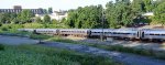 Cars from stored Amtrak #171(14) on the storage track in Lynchburg.